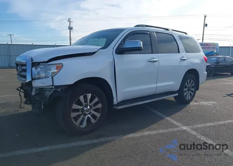 2015 Toyota Sequoia Limited 5.7L V8 из США, поврежденный, VIN 5TDJY5G15FS119032